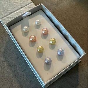 Honora Cultured Pearl Earrings Set in Sterling Silver